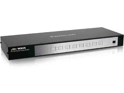 IOGEAR 8-Port HD Audio/Video Switch with RS-232 Support