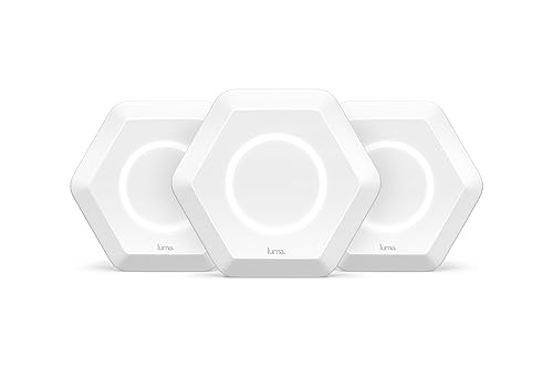 Luma Whole Home WiFi (3 Pack - White) - Replaces WiFi Extenders and Routers