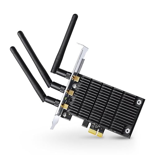 TP-Link Archer AC1900 WiFi Card PCIe Adapter with Beamforming and Heatsink Technology (T9E)