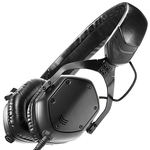 V-MODA XS On-Ear Folding Design Noise-Isolating Metal Headphone 